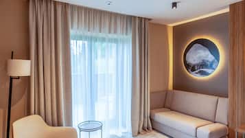 Ropa de cama hipoalergénica y minibar