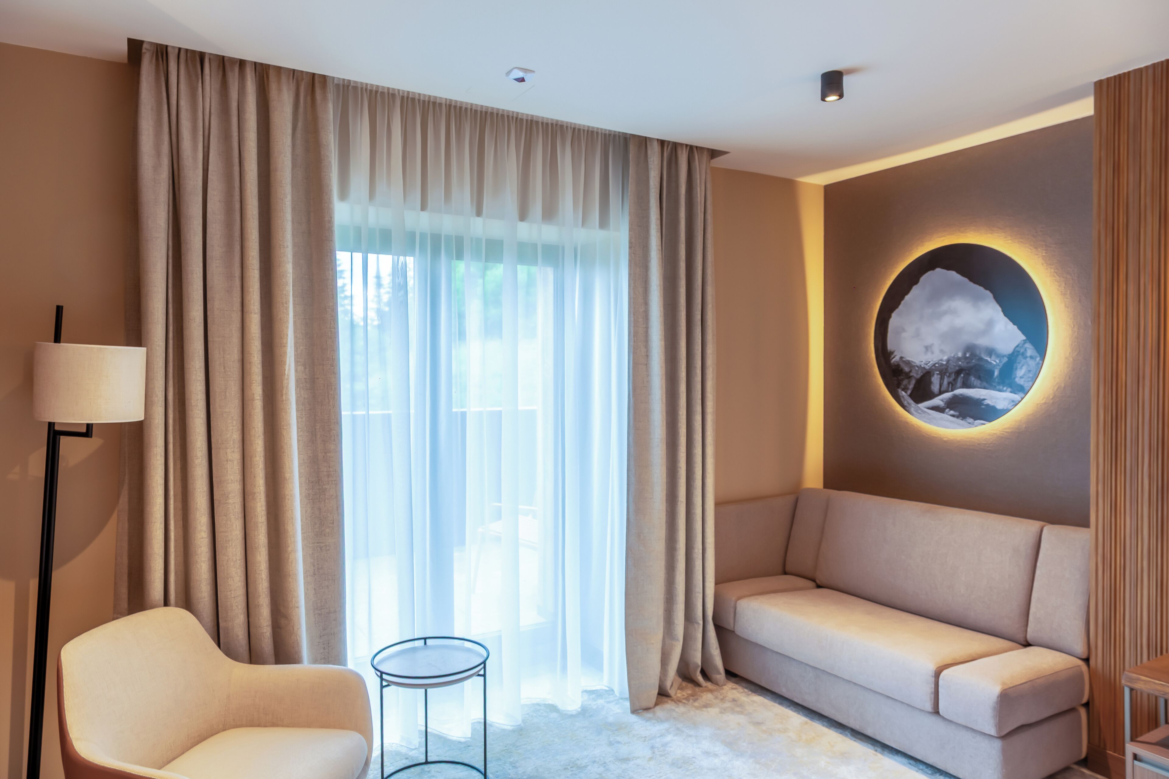 Premium Room, Terrace, Mountain View | Hypo-allergenic bedding available, minibar, in-room safe, desk