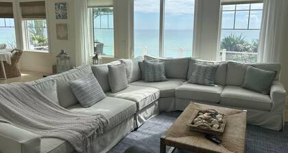 Turtle Trax - Elegant five bedroom new oceanfront home with heated pool.