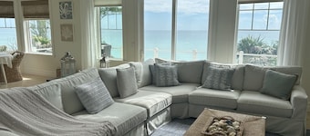 Turtle Trax - Elegant five bedroom new oceanfront home with heated pool.