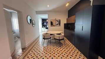Deluxe suite, uitzicht op stad | Interieur