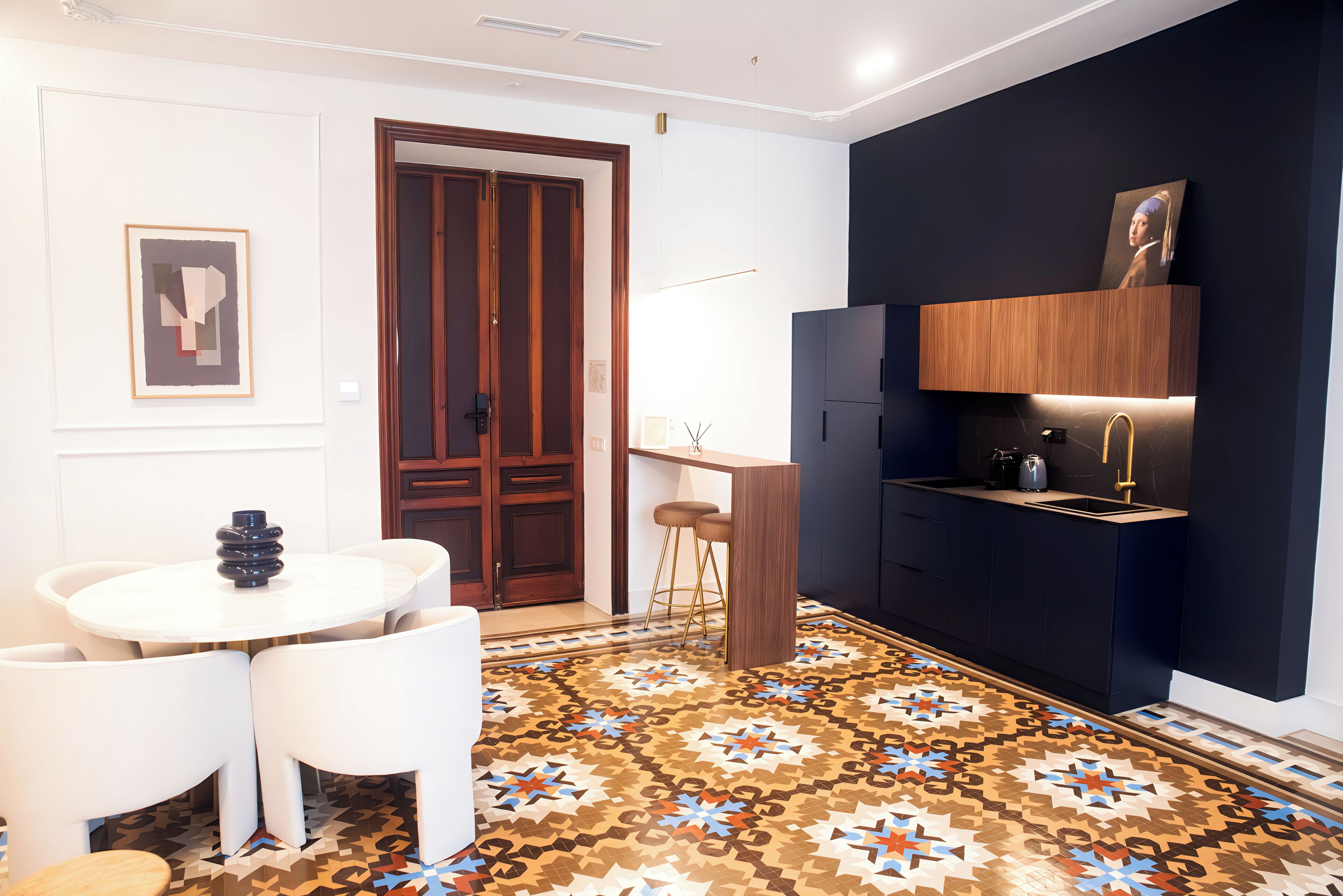 Suite presidencial | Espacio para trabajar con un portátil, wifi gratis, ropa de cama