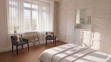 6 chambres, fer et planche à repasser, Wi-Fi, draps fournis