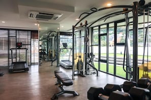 Apartemen, 1 kamar tidur | Fasilitas kebugaran