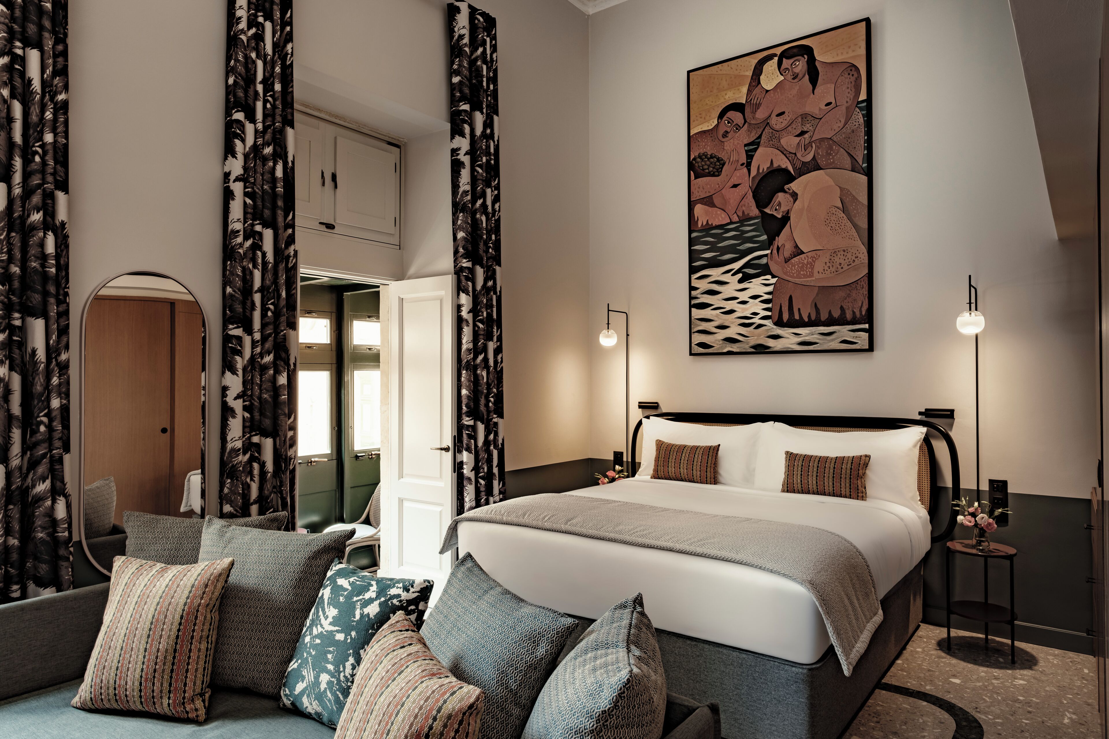 Suite Grand (Nobile) | Ropa de cama de alta calidad, minibar, caja fuerte y escritorio