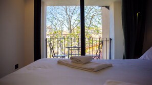 Apartment, Stadtblick | Allergikerbettwaren, kostenloses WLAN, Bettwäsche