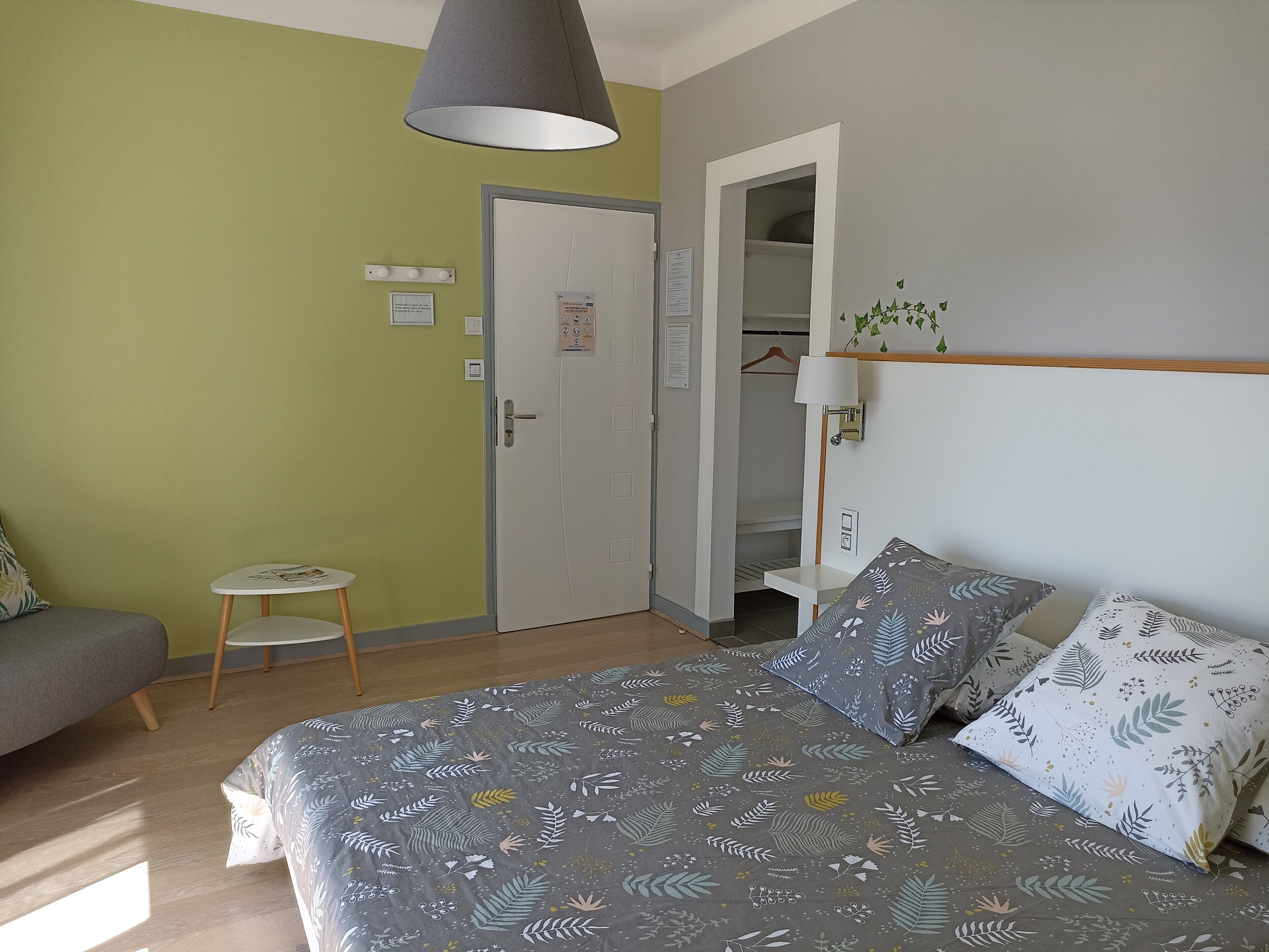 1 chambre, Wi-Fi, draps fournis