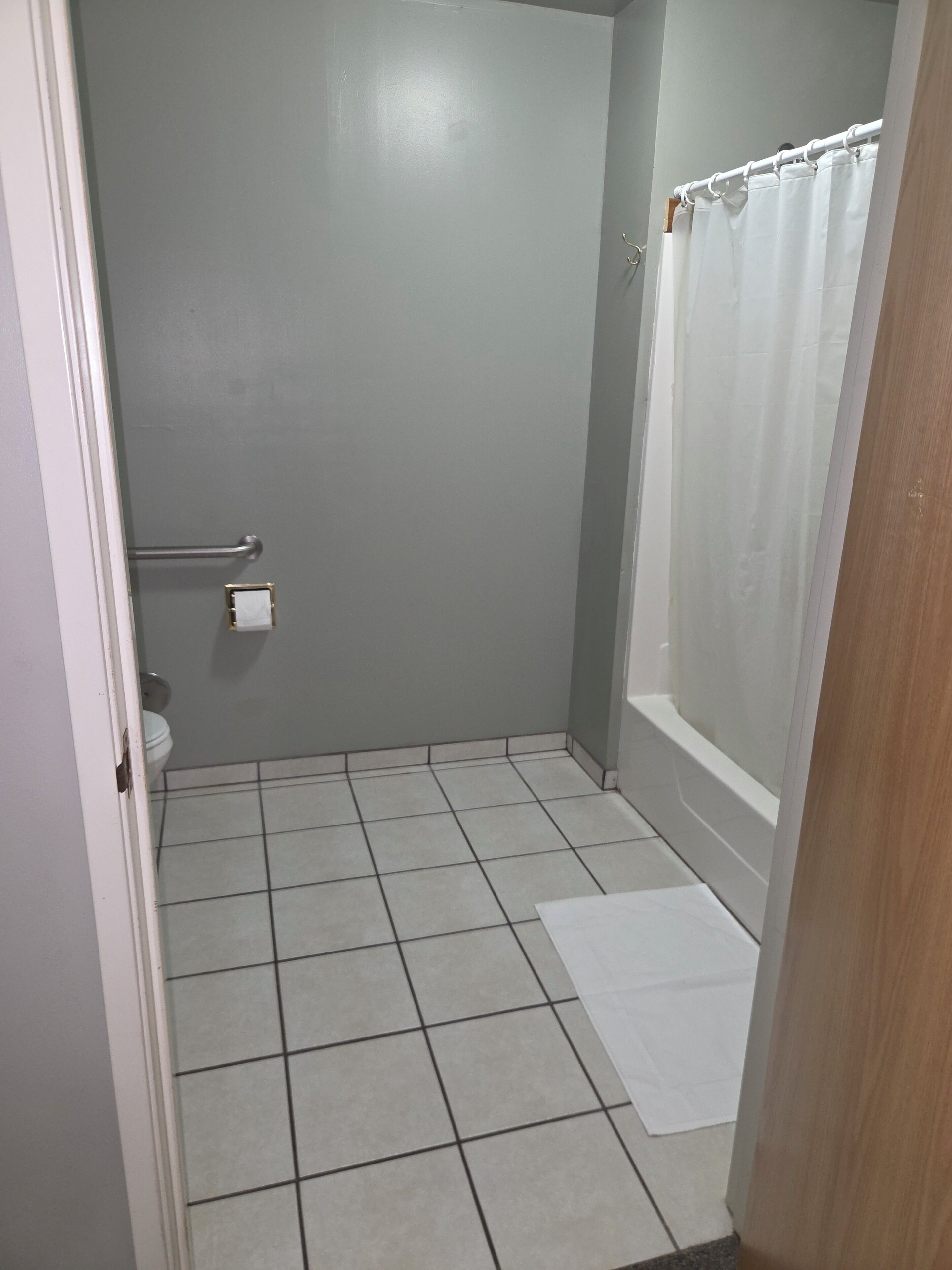 Towels, soap, toilet paper