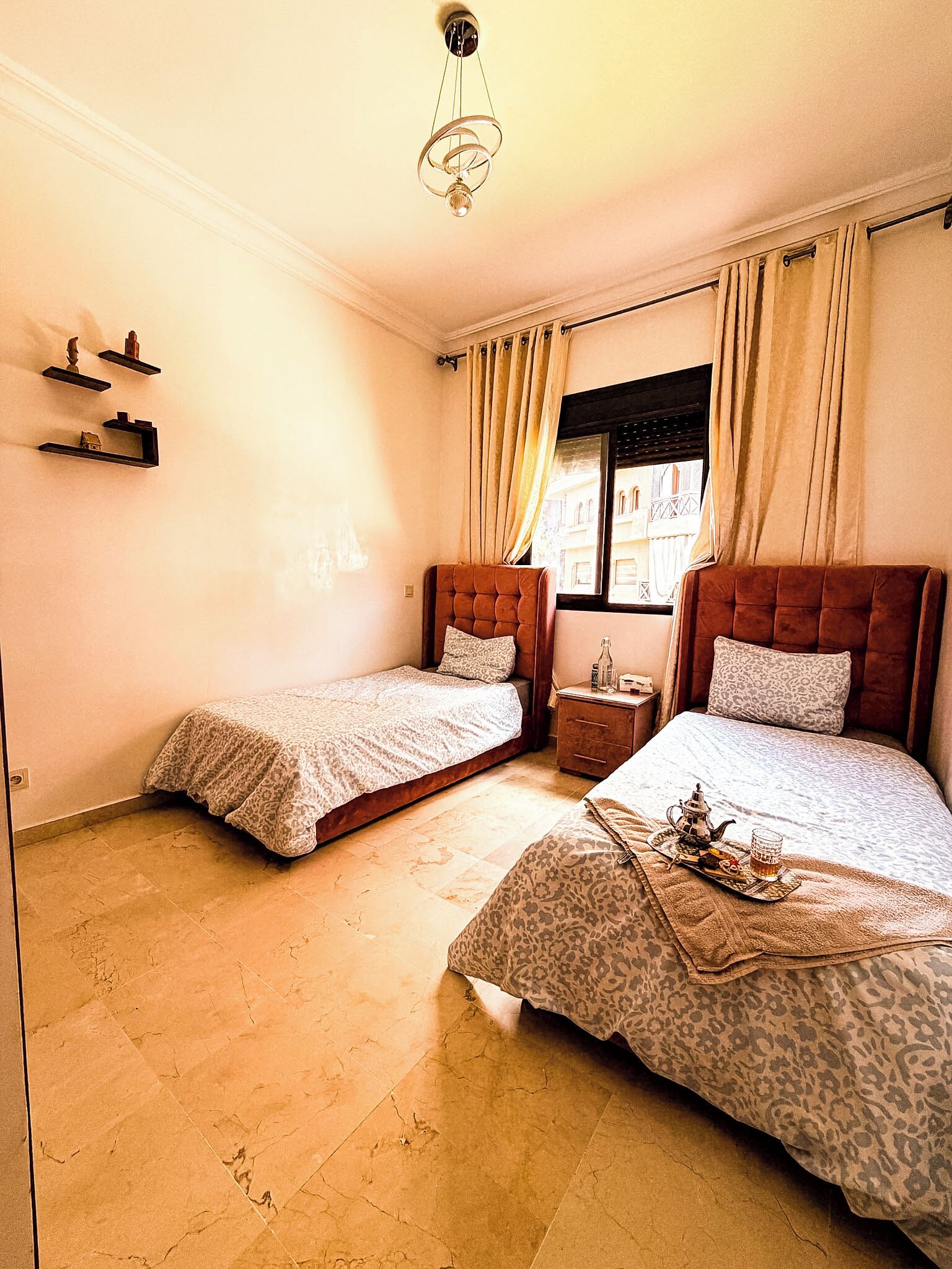 Blackout curtains, iron/ironing board, free WiFi, wheelchair access