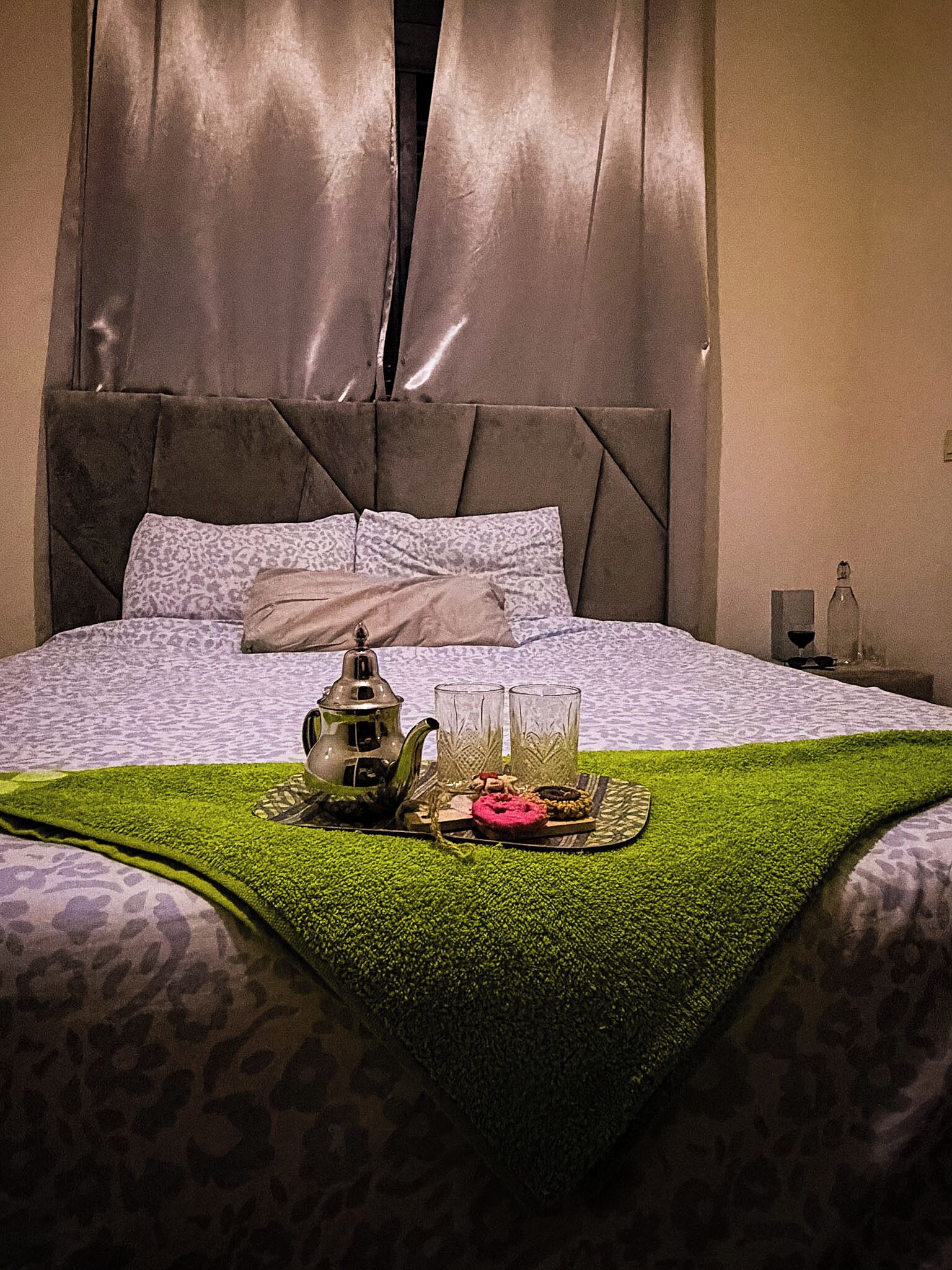 Blackout curtains, iron/ironing board, free WiFi, wheelchair access