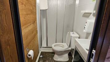 Familienapartment, Bergblick | Badezimmer | Dusche, kostenlose Toilettenartikel, Haartrockner, Handtücher