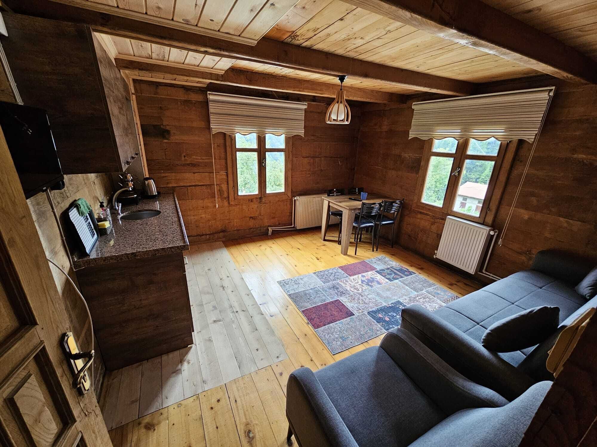 Familienapartment, Bergblick | Wohnbereich