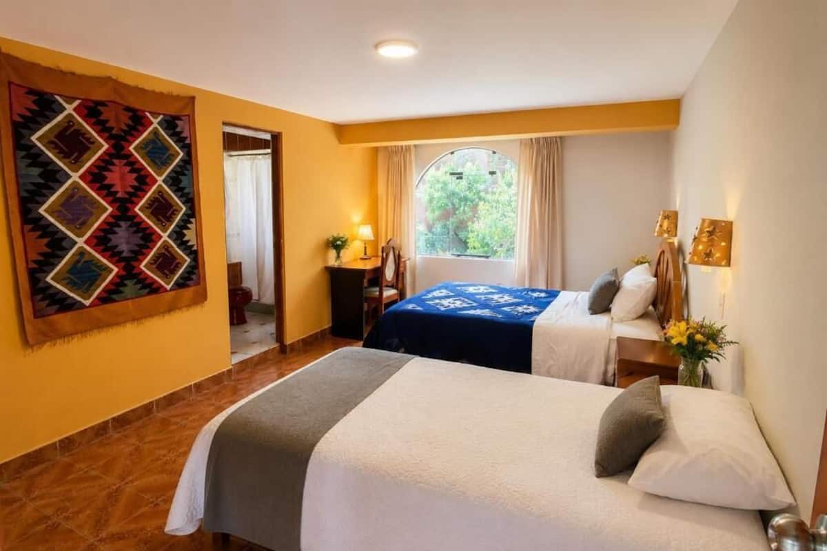 Basic Double or Twin Room, Patio, Mountain View