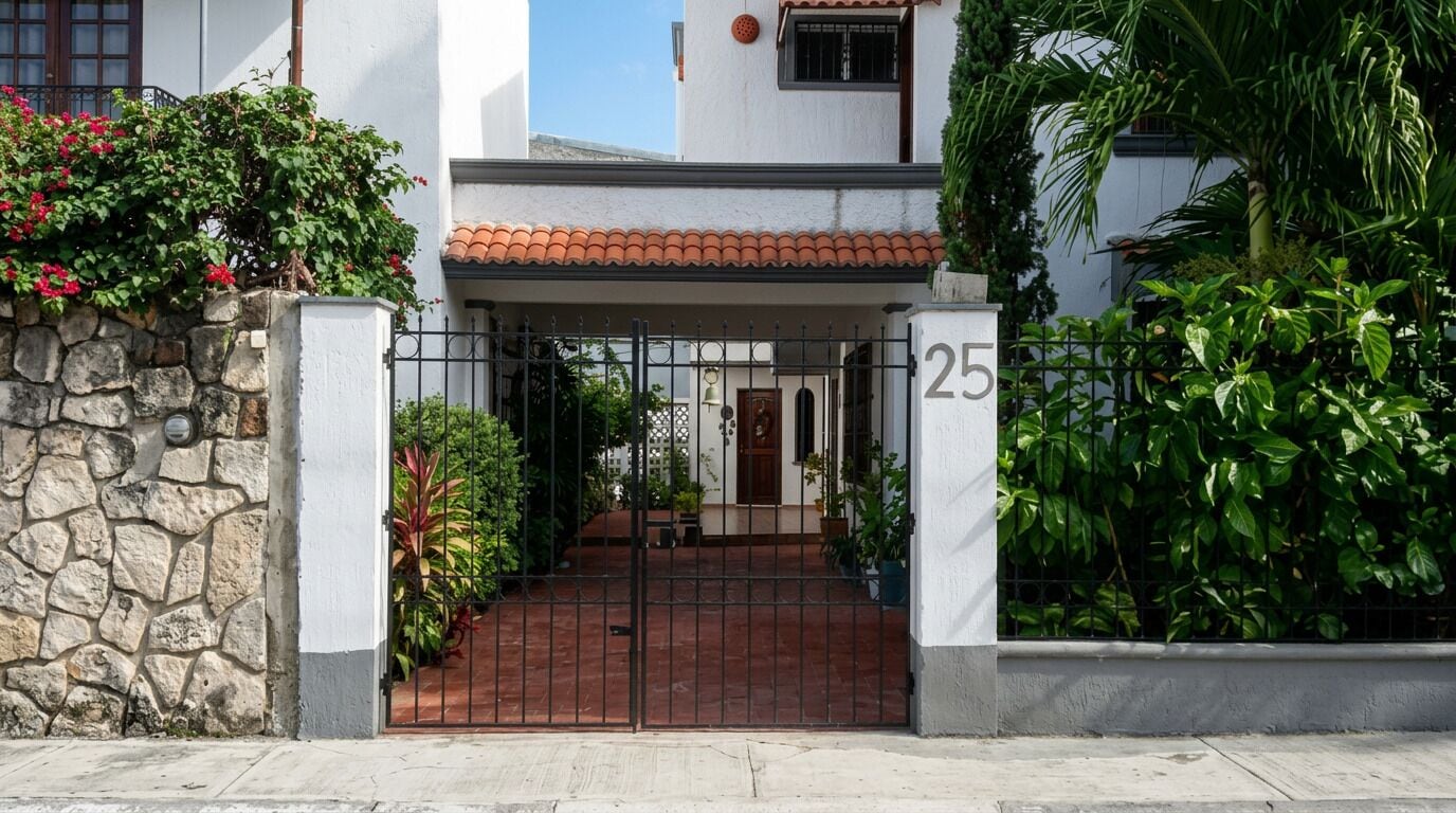 Front of property