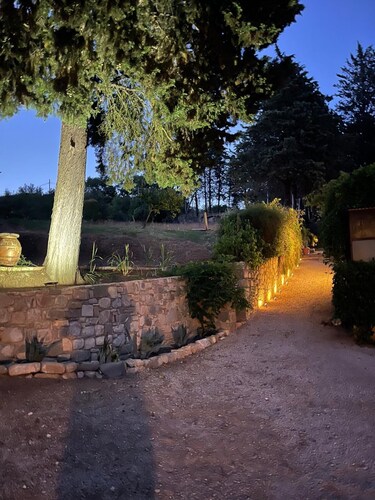 A typical Tuscan country house