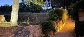 A typical Tuscan country house