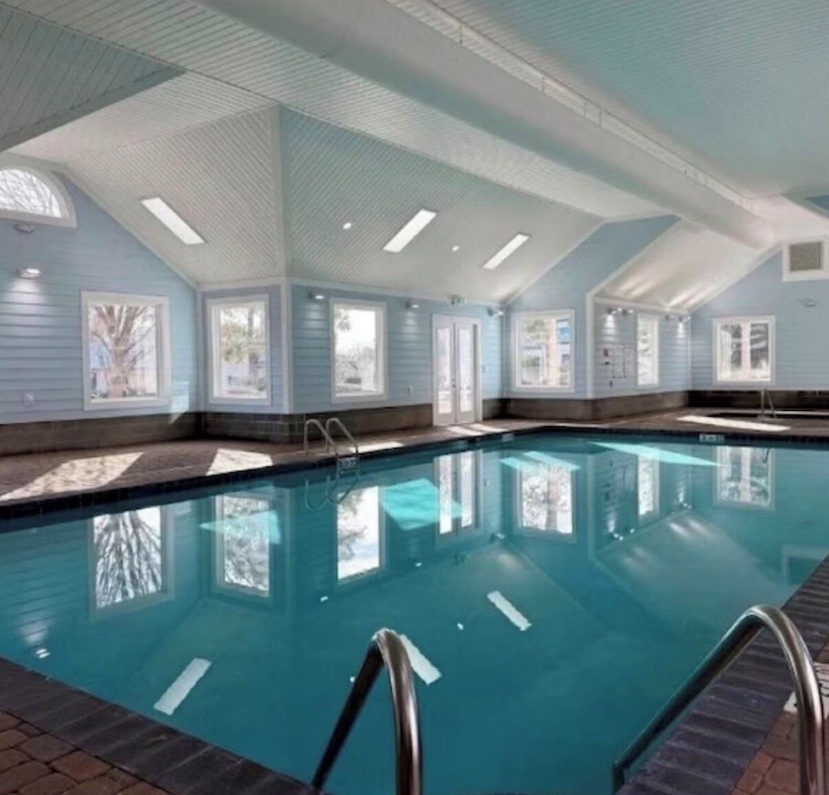 Newly renovated indoor pool