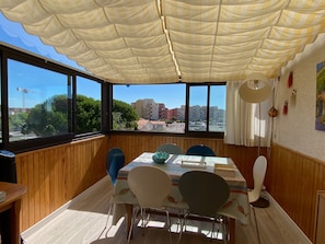 Dining - Cozy T2 mezzanine, parking, pets OK - 5 guests (Port Leucate)