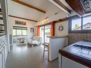 Interior - Bright apartment with terrace - 4 guests (Mimizan)