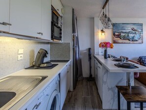 Private kitchen - Apartment in La Plagne Centre - 4 guests (La Plagne)