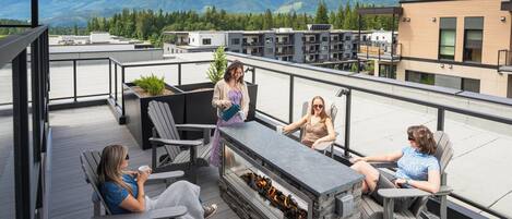 Overnattingsstedets uteområder