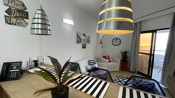 Appartement, balkon, uitzicht op zee | Lobby