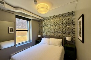 Deluxe Apartment, 2 Bedrooms, Non Smoking, Kitchenette | Premium bedding, memory foam beds, in-room safe, laptop workspace - Danforth Hotel (Toronto)