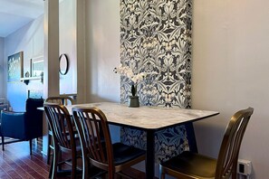Deluxe Apartment, 2 Bedrooms, Non Smoking, Kitchenette | Premium bedding, memory foam beds, in-room safe, laptop workspace - Danforth Hotel (Toronto)
