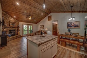 Dining - Bougie Branch Cabin has so much to offer! (Murphy)