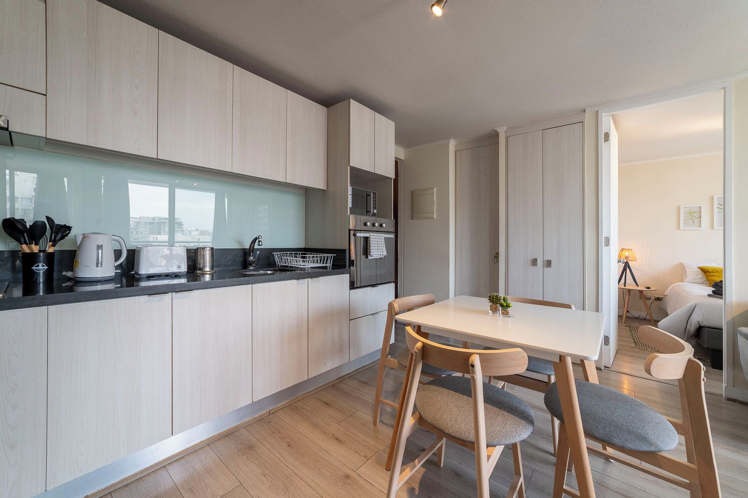 Family Apartment, Balcony, City View | Dining