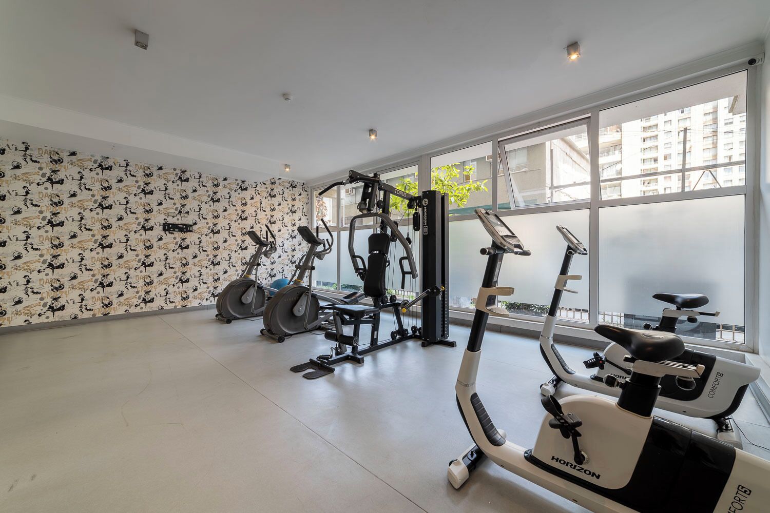 Family Apartment, Balcony, City View | Fitness facility