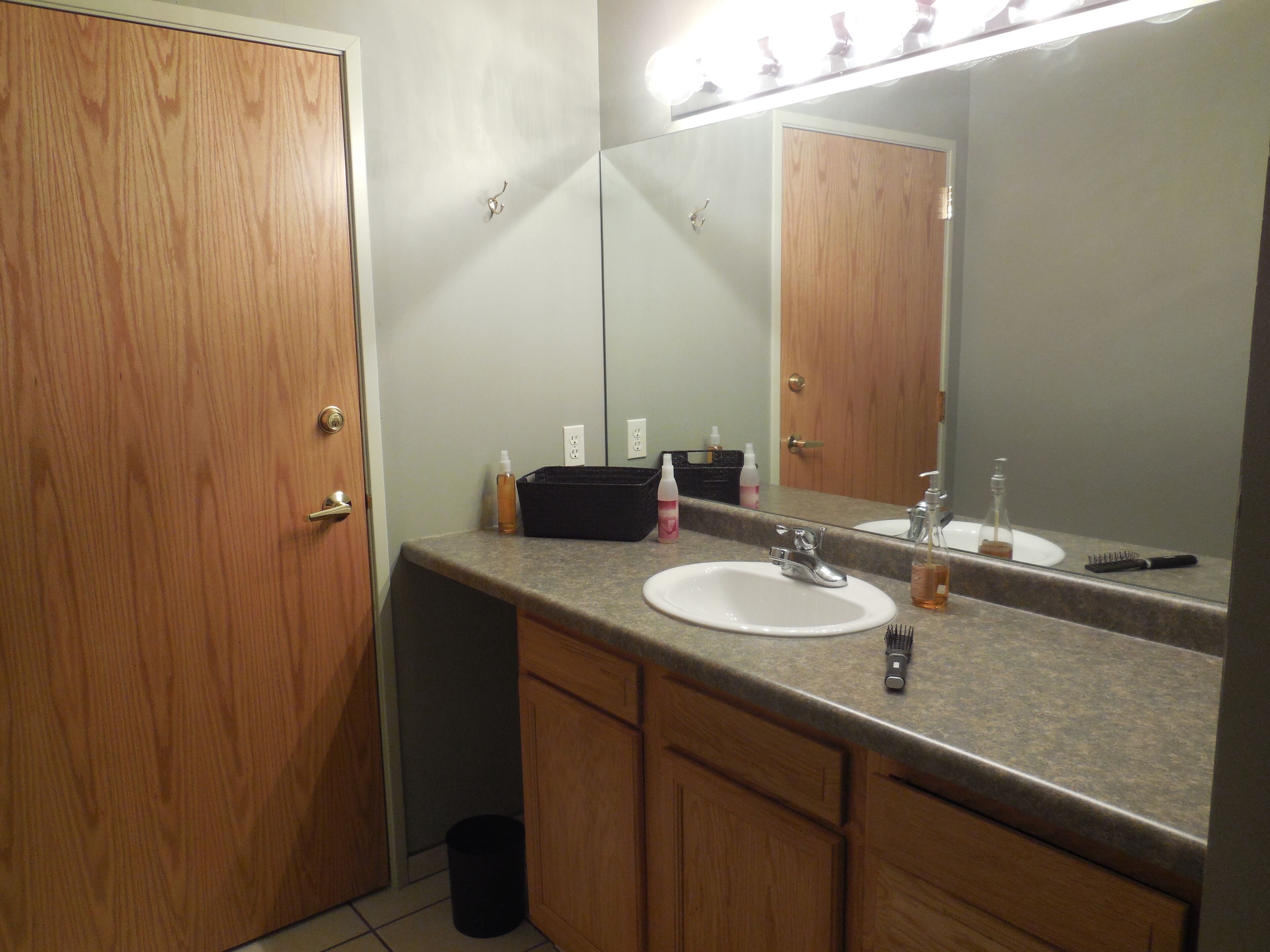 Towels, soap, toilet paper