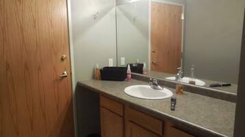 Towels, soap, toilet paper