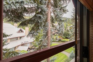 A residential building with a sloped roof, visible windows, and a balcony. - Pet friendly | Renovated | Free parking | Spacious (Whistler)