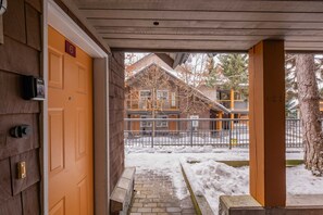 Property entrance (exterior) - Townhome | Private hot tub | Complex pool | BBQ (Whistler)