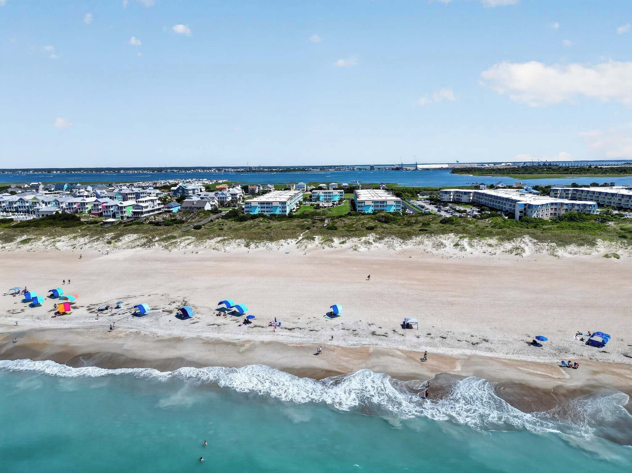 Aan het strand