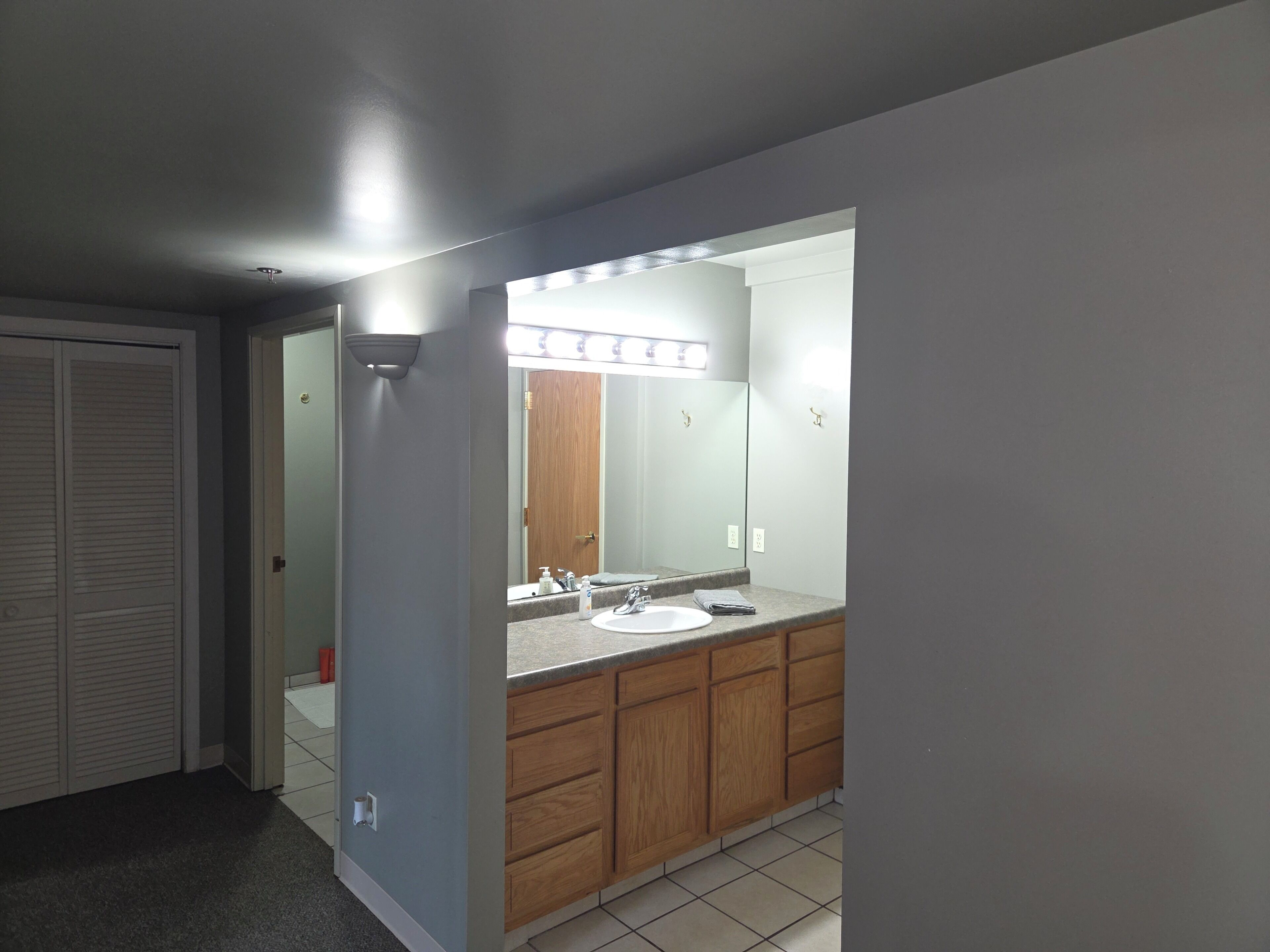 Towels, soap, toilet paper