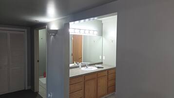 Towels, soap, toilet paper