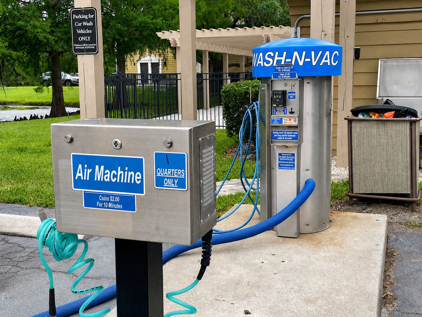 Overnattingsstedets uteområder