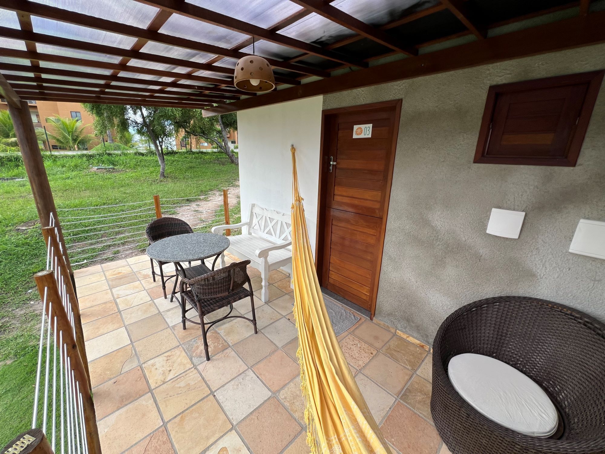 Basic Suite, Garden View | Terrace/patio