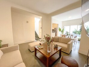 Living area - Casa Konzen - A house just a few steps from Parque México (Ciudad de México)