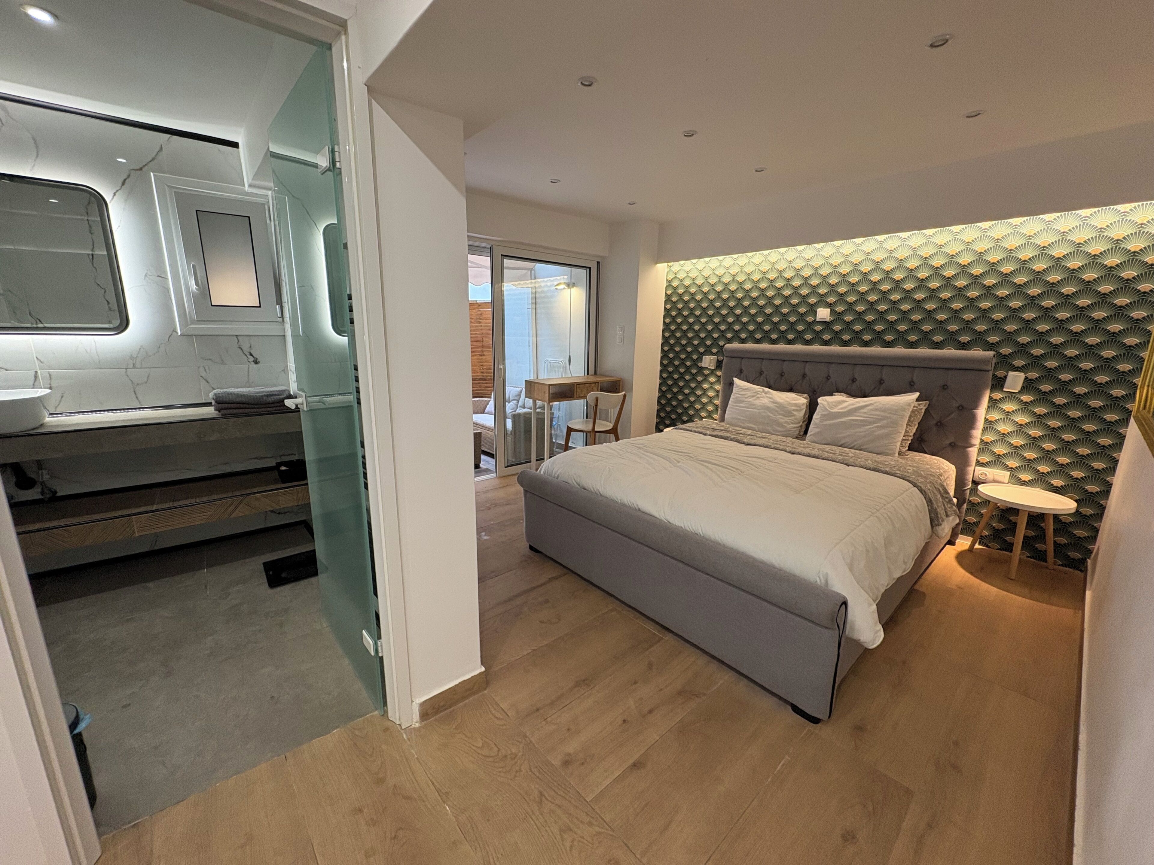 1 chambre, fer et planche à repasser, Wi-Fi