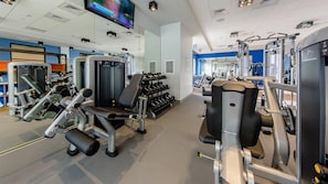 Fitnessbereich