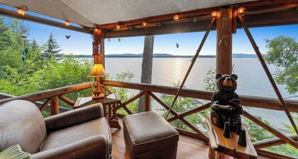 New! Entire Lakeside Estate on Flathead Lake | Private Beach, Dock & Cherry Orchard