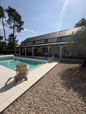 Piscine chauffée