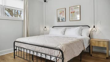 Desk, iron/ironing board, travel crib, free WiFi