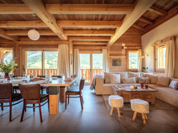 Dining - Chalet Source Eve - The ideal base in the Espace Diamant - OVO Network (Praz-sur-Arly)