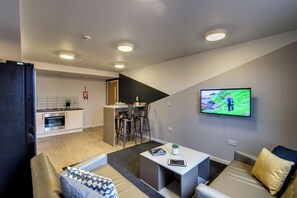 Standard-Einzelzimmer, Nichtraucher | Wohnbereich