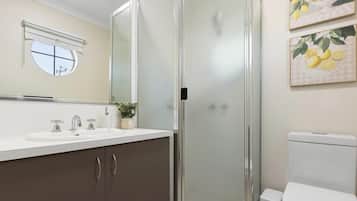 Hair dryer, towels