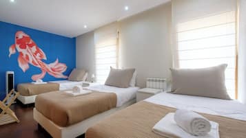 Iron/ironing board, WiFi, bed sheets